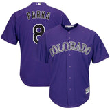 Gerardo Parra #8 Colorado Rockies Alternate Official Cool Base Player Jersey