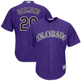 Ian Desmond #20 Coloradoe Rockies Official Cool Base Player Jersey