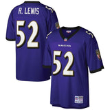 Ray Lewis #52 Baltimore Ravens Purple 2000 Retired Player Replica Jersey