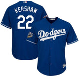 Clayton Kershaw #22 Los Angeles Dodgers Cool Base Player Jersey