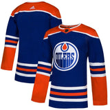 Edmonton Oilers Orange Home/Royal Alternate Blank Jersey