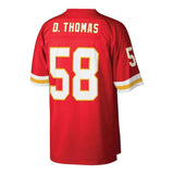 Derrick Thomas #58 Kansas City Chiefs Red 1994 Retired Player Replica Jersey