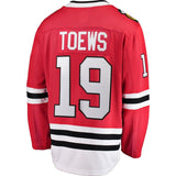 Jonathan Toews #19 Chicago Blackhawks Red Breakaway Player Jersey