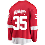 Jimmy Howard #35 Detroit Red Wings Red Breakaway Player Jersey