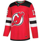 Nico Hischier #13 New Jersey Devils Red Player Jersey