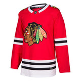 Chicago Blackhawks White Away/Red Blank Jersey