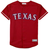 Elvis Andrus #1 Texas Rangers Youth Red Alternate Official Cool Base Player Jersey