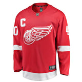Henrik Zetterberg #40 Detroit Red Wings Red Breakaway Player Jersey