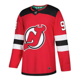 Taylor Hall #9 New Jersey Devils White/Red Alternate Player Jersey
