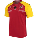 Ghana National Team Red 2018 Home Authentic Blank Jersey