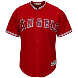 Mike Trout #27 Los Angeles Angels Youth Red Official Cool Base Player Jersey