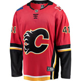 Mike Smith #41 Calgary Flames Red Breakaway Player Jersey
