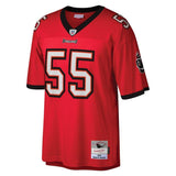 Derrick Brooks #55 Tampa Bay Buccaneers Red 2002 Retired Player Replica Jersey