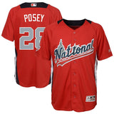 Buster Posey National League Youth Red 2018 MLB All-Star Game Home Run Derby Player Jersey
