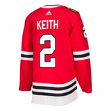 Duncan Keith #2 Chicago Blackhawks Red Player Jersey