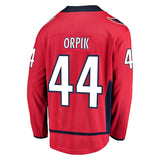 Brooks Orpik #44 Washington Capitals Youth Red Breakaway Player Jersey