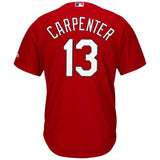 Matt Carpenter #13 St. Louis Cardinals Youth Red Official Cool Base Player Jersey