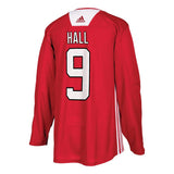 Taylor Hall #9 New Jersey Devils Red Practice Player Jersey