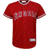 Shohei Ohtani #17 Los Angeles Angels Youth Red Alternate Cool Base Replica Player Jersey