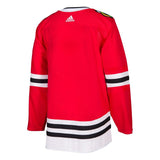 Chicago Blackhawks White Away/Red Blank Jersey