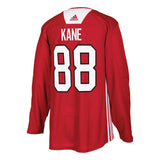 Patrick Kane #88 Chicago Blackhawks Red Practice Player Jersey