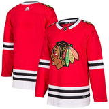 Chicago Blackhawks White Away/Red Blank Jersey