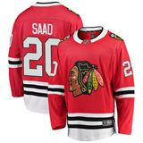 Brandon Saad #20 Chicago Blackhawks Red Breakaway Player Jersey