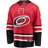Haydn Fleury #4 Carolina Hurricanes Red Breakaway Player Jersey