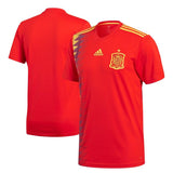 Spain National Team Red 2018 World Cup Home Replica Blank Jersey