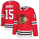Artem Anisimov #15 Chicago Blackhawks Red Player Jersey