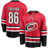 Teuvo Teravainen #86 Carolina Hurricanes Red Breakaway Player Jersey