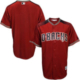 Arizona Diamondbacks Youth Sedona Red Alternate Offical Cool Base Jersey