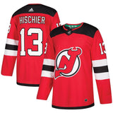 Nico Hischier #13 New Jersey Devils Red Player Jersey