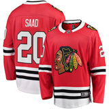 Brandon Saad #20 Chicago Blackhawks Youth Red Breakaway Player Jersey