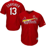 Matt Carpenter #13 St. Louis Cardinals Youth Red Official Cool Base Player Jersey