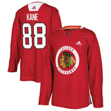 Patrick Kane #88 Chicago Blackhawks Red Practice Player Jersey
