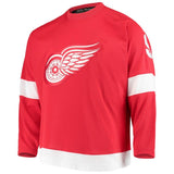Gordie Howe #9 Detroit Red Wings Red Authentic Heroes of Hockey Throwback Jersey