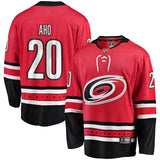 Sebastian Aho #20 Carolina Hurricanes Red Breakaway Player Jersey
