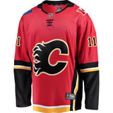 Mikael Backlund #11 Calgary Flames Red Breakaway Player Jersey