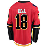 James Neal #18 Calgary Flames Red Breakaway Player Jersey