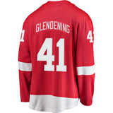 Luke Glendening #41 Detroit Red Wings Red Breakaway Player Jersey