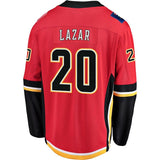 Curtis Lazar #20 Calgary Flames Red Breakaway Player Jersey