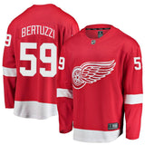 Tyler Bertuzzi #59 Detroit Red Wings Red Breakaway Player Jersey
