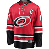 Jordan Staal #11 Carolina Hurricanes Red Breakaway Player Jersey