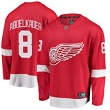 Justin Abdelkader #8 Detroit Red Wings Red Breakaway Player Jersey