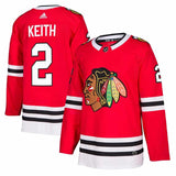 Duncan Keith #2 Chicago Blackhawks Red Player Jersey
