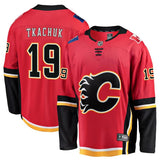 Matthew Tkachuk #19 Calgary Flames Red Breakaway Player Jersey