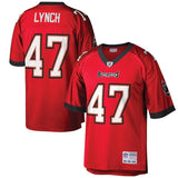 John Lynch #47 Tampa Bay Buccaneers Red 2002 Retired Player Replica Jersey