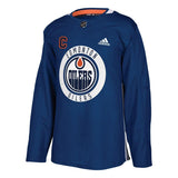 Connor McDavid #97 Edmonton Oilers Royal Practice Player Jersey