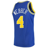 Chris Webber #4 Golden State Warriors 1993-94 Hardwood Classics Mens Swingman Jersey